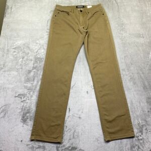 Ezekiel Chopper‎ 305 Slim Straight Pants Mens 31 Tan Khaki Chino Preppy Grunge